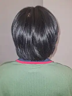 Black hair