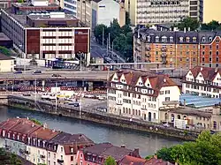 Escher-Wyss-Platz as seen from Käferberg-Waidberg