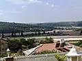 View from southeast and the Elah Valley