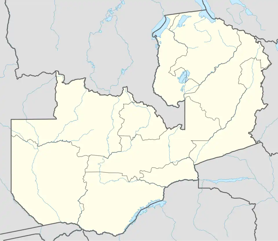 Limulunga is located in Zambia