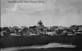 A postcard showing a general view of the town of Zbaraż, ca 1925.
