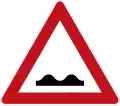 Sign 112 Uneven road