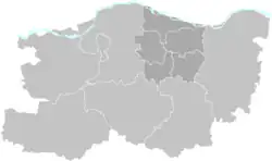 Longhaidonglu is located in Zhengzhou