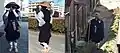 The practice of takuhatsu at Zuioji Temple
