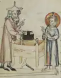 Jesus tells Joseph to raise a dead man.