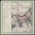 Map of Glauchau (1799)