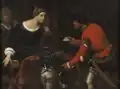 Caterina Cornaro, Queen of Cyprus, Receiving a Letter from the Venetian Council