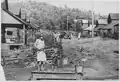 The sole water supply of this section of Wilder, Tennessee, USA 1942.