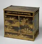 Japanese incense guessing game; 1615–1868; lacquer; overall: 23 x 25.4 x 16.6&nbsp;cm; Cleveland Museum of Art (Cleveland, Ohio, US)