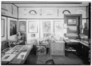 First floor, study (facing northeast)