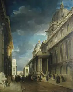 Greenwich Hospital from the West Side by James Holland