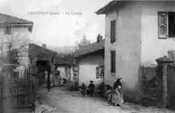The centre of Châtenay in 1920