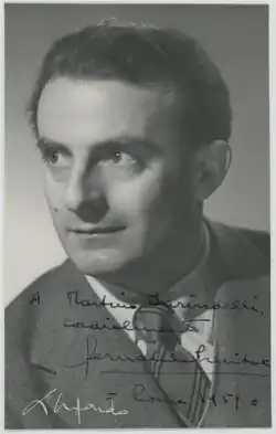 A black and white photograph of a man