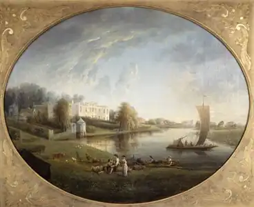 Pope's House at Twickenham by Elias Martin