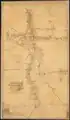 Topographical sketch with Triune and vicinity circa 1861-1865.