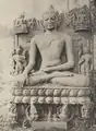 Buddha sculpture, Rajaona in British India.