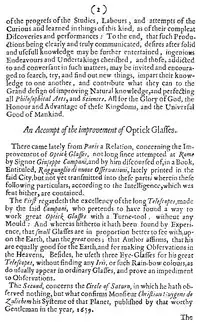 Title page of Philosophical Transactions 1665.