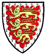 King's Hall, Cambridge heraldic shield