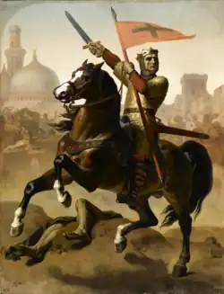 Godfrey of Bouillon by Émile Signol