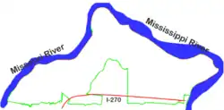 Map of Hazelwood School District