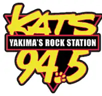 Yellow text on a blank triangle with red trim