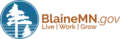 Official logo of Blaine, Minnesota