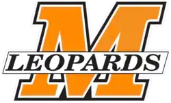 Orange "M" with a banner reading "LEOPARDS"