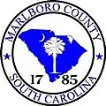 Official seal of Marlboro County, South Carolina