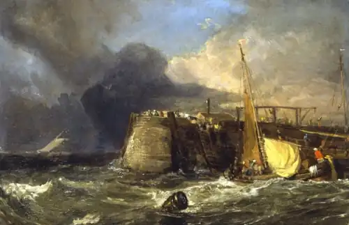 Old Margate Pier by J.M.W. Turner