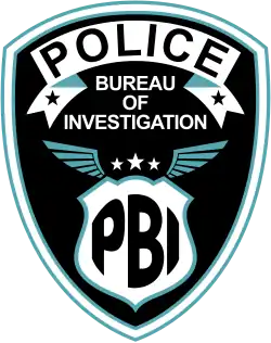 Insignia of Police Bureau of Investigation