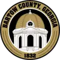 Official seal of Bartow County, Georgia