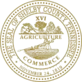 Official seal of Shelby County, Tennessee