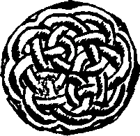 Patterned medallion.