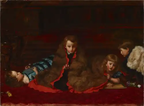 The Wolf's Den by John Everett Millais