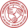 Thurgood Marshall College logo