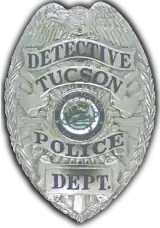 Badge of Tucson Police Department