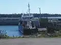 The car ferry William Frankland at Ingalls Head