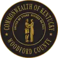 Official seal of Woodford County, Kentucky