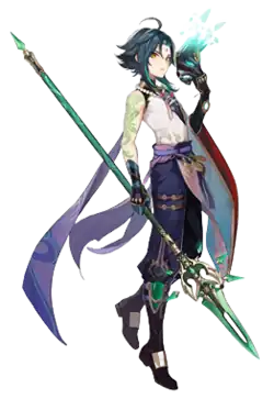Official artwork of Xiao